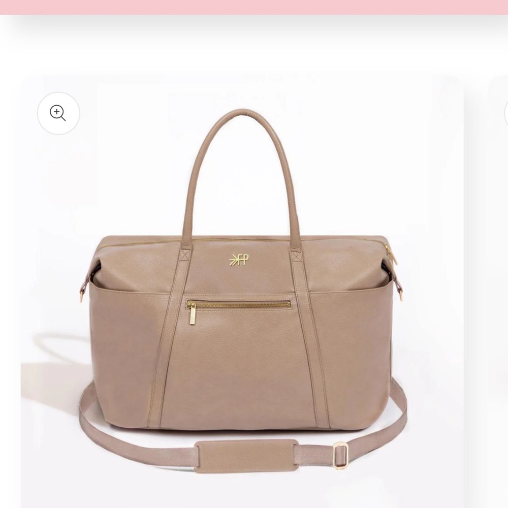 Freshly Picked Tan Travel Bag